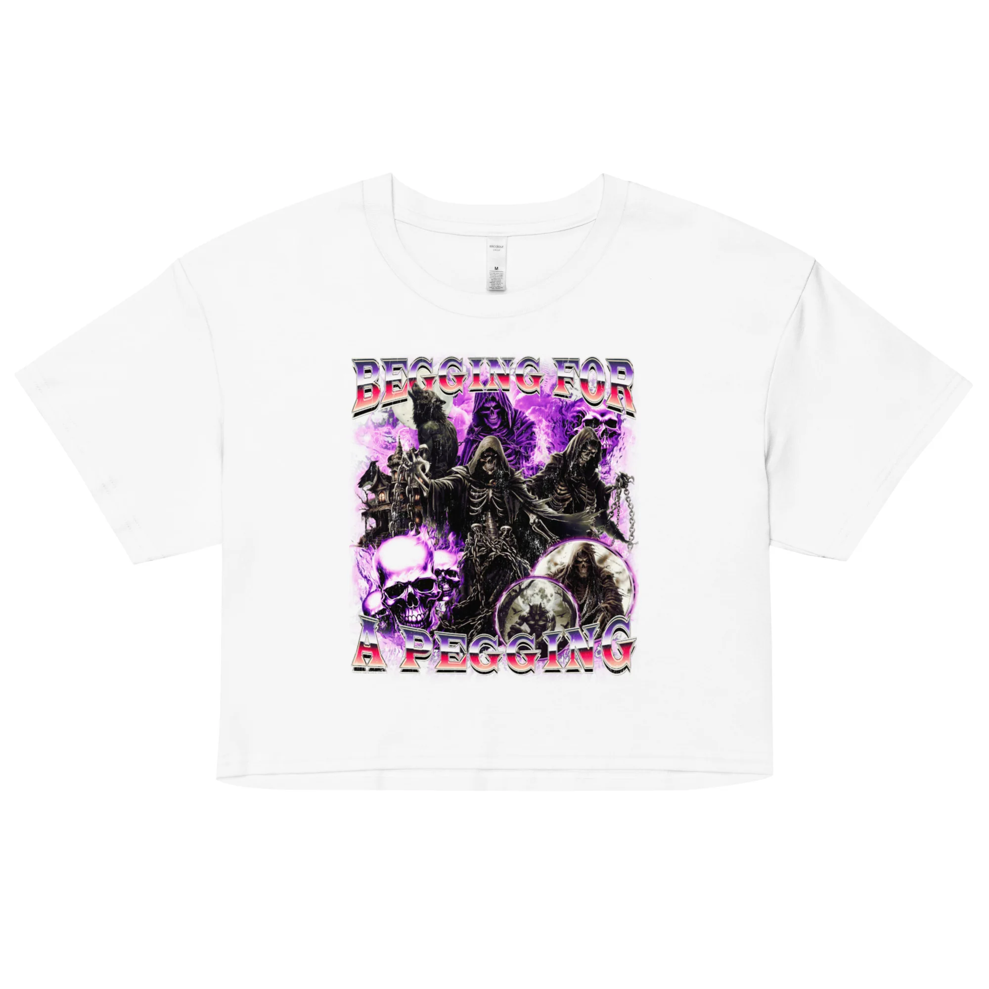 Begging for a Pegging Women’s crop top - Image 5