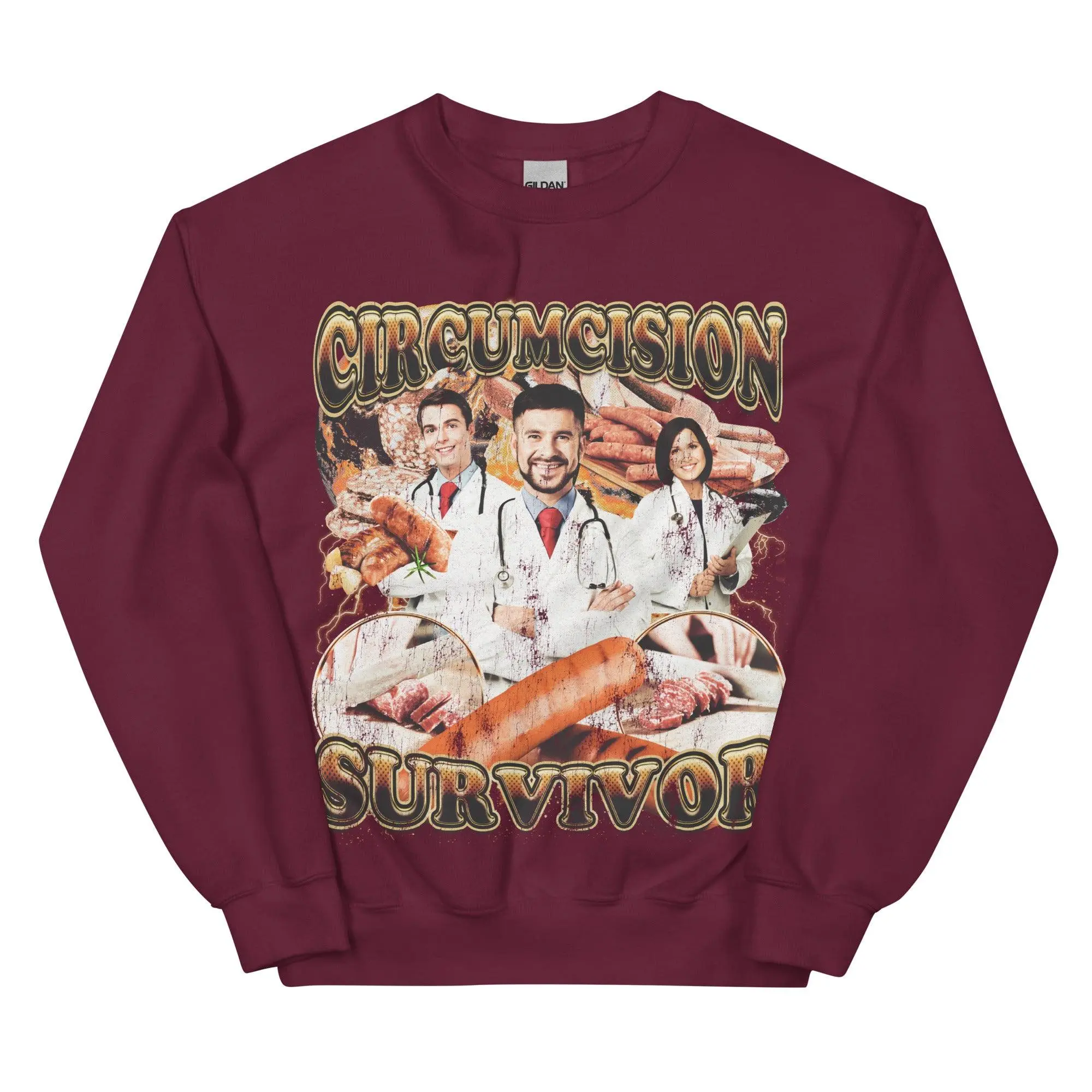 Circumcision Survivor Sweatshirt - Image 4