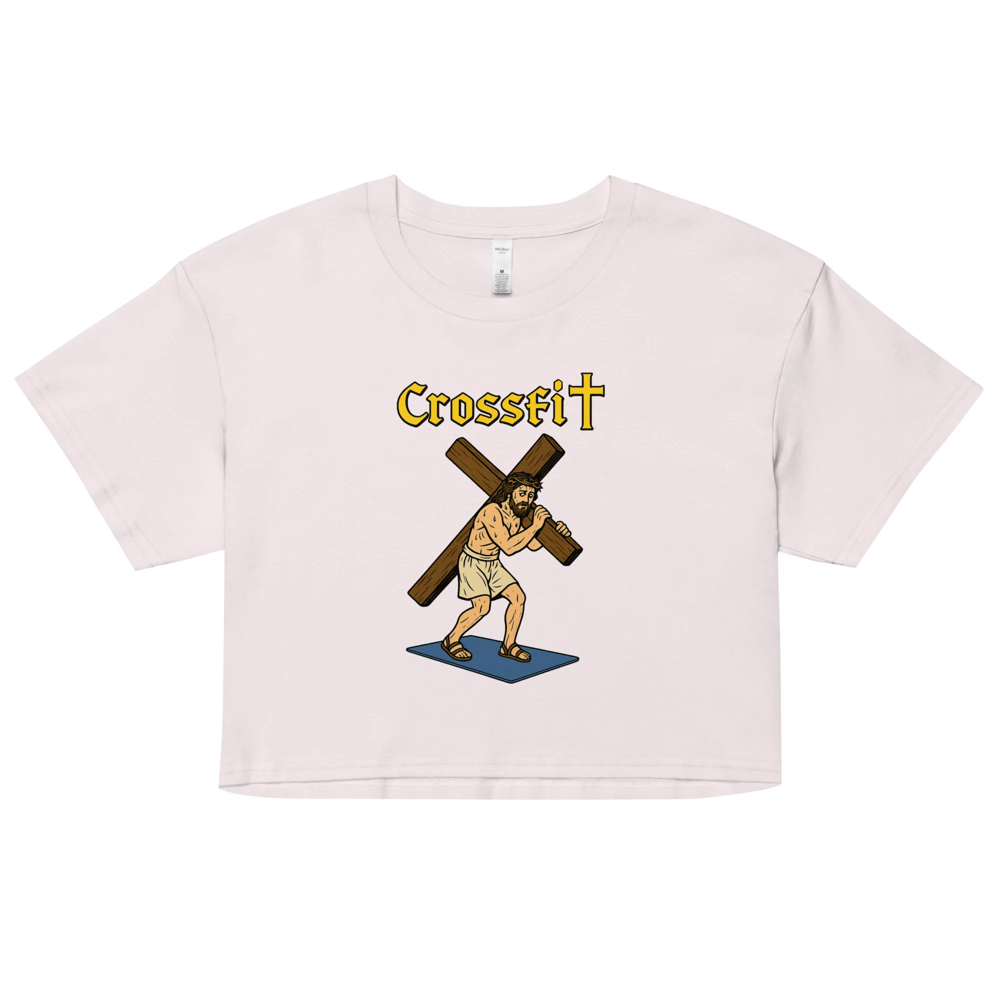 Crossfit Jesus Women’s crop top - Image 4