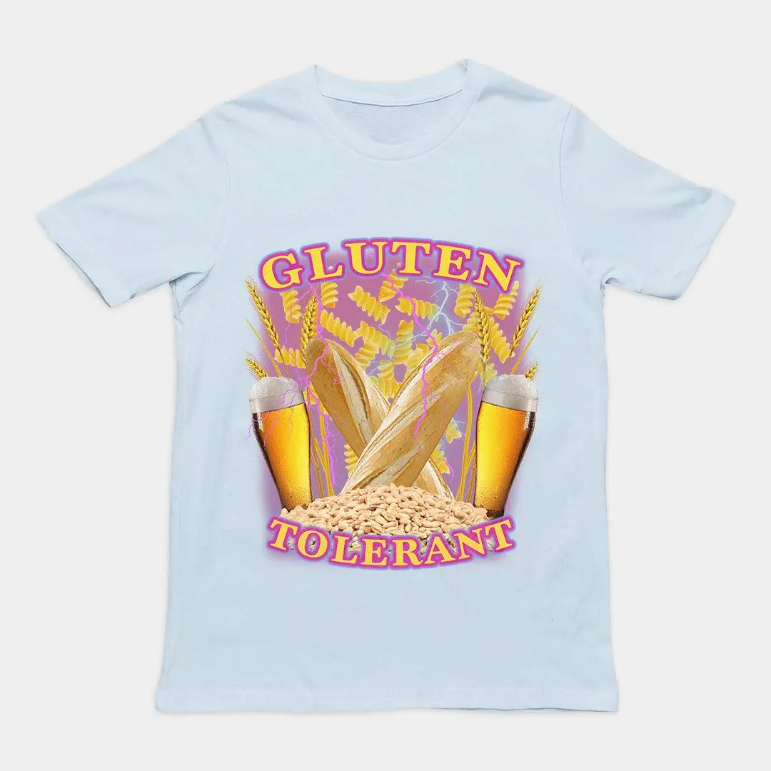 Gluten Tolerant (OG design) t-shirt - Image 5