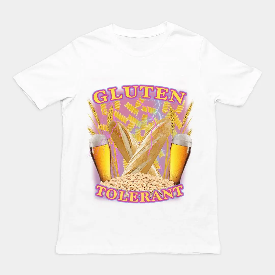 Gluten Tolerant (OG design) t-shirt - Image 6