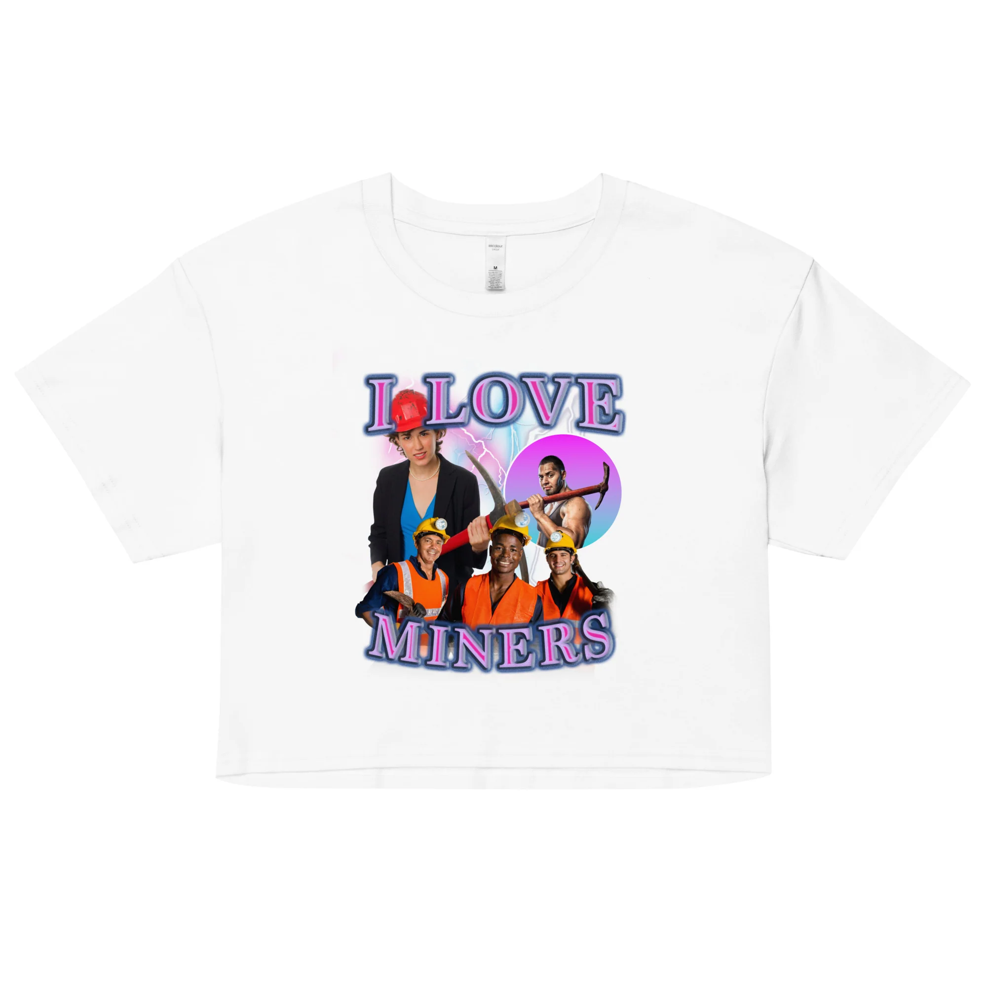 I Love Miners Women’s crop top - Image 5